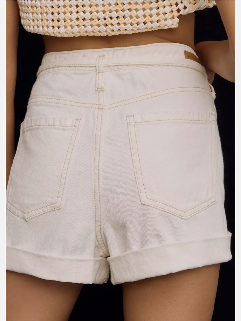 Sanctuary x Anthropologie The Ace Belted Low Slung Shorts - Picture 7 of 7